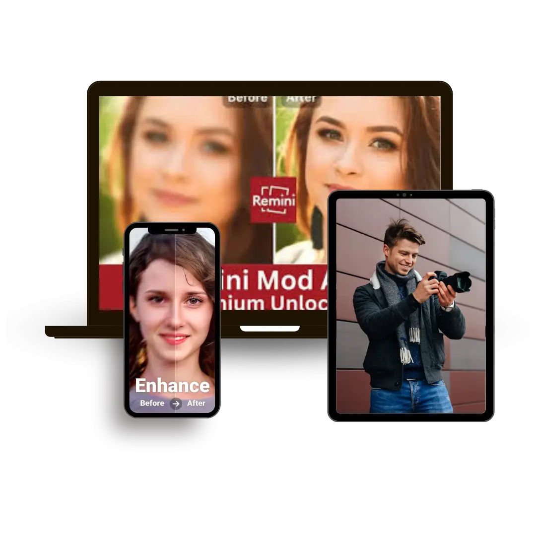 Remini Mod APK  v 3.8.5(2025)– Premium unlocked | No ads 1 Remini Mod APK Download