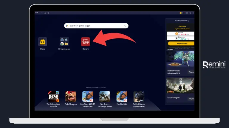 remini for PC screenshot