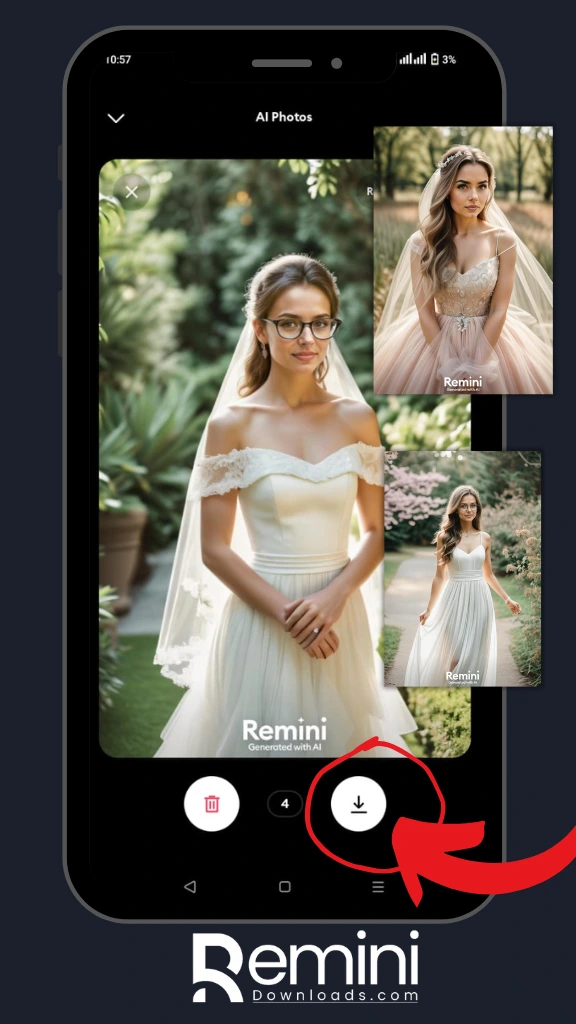 Remini AI Wedding Filters