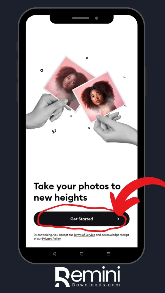 Remini Mod APK  v 3.8.5(2025)– Premium unlocked | No ads 19 Download Remini Mod APK - Step six