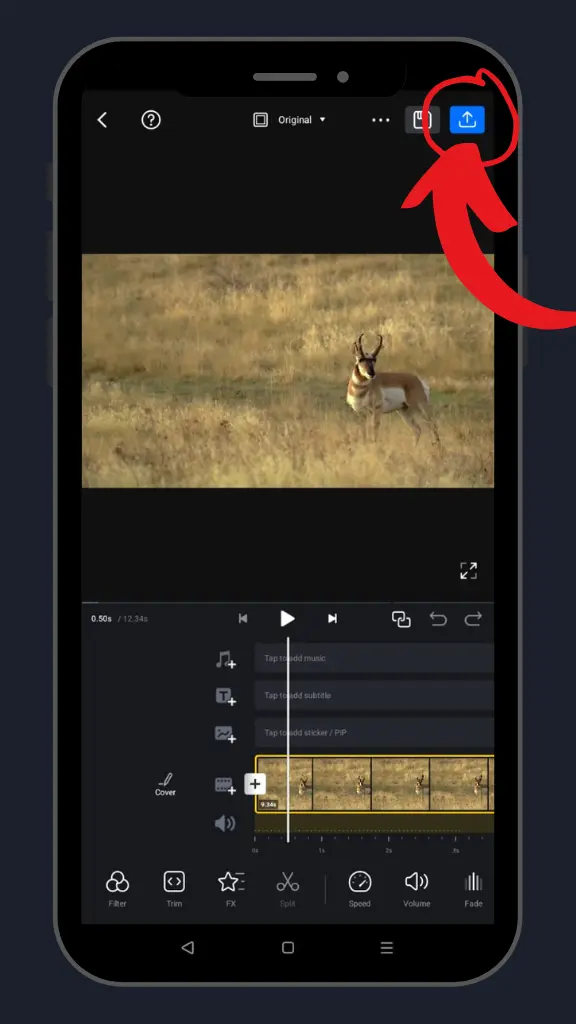 Remini vs VN: Which App is Best for Editing? 13 How to use VN video player - step five