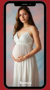 Remini AI baby Filter