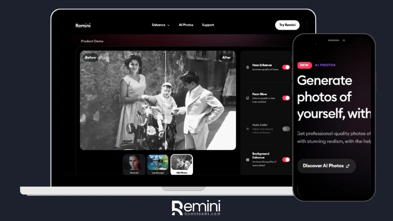 Remini vs VN: Which App is Best for Editing? 2 Remini-AI photo Enhancer - Visual Graphics