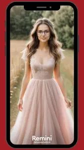 Remini AI wedding filter 5