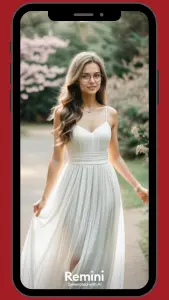 Remini AI wedding filter 7