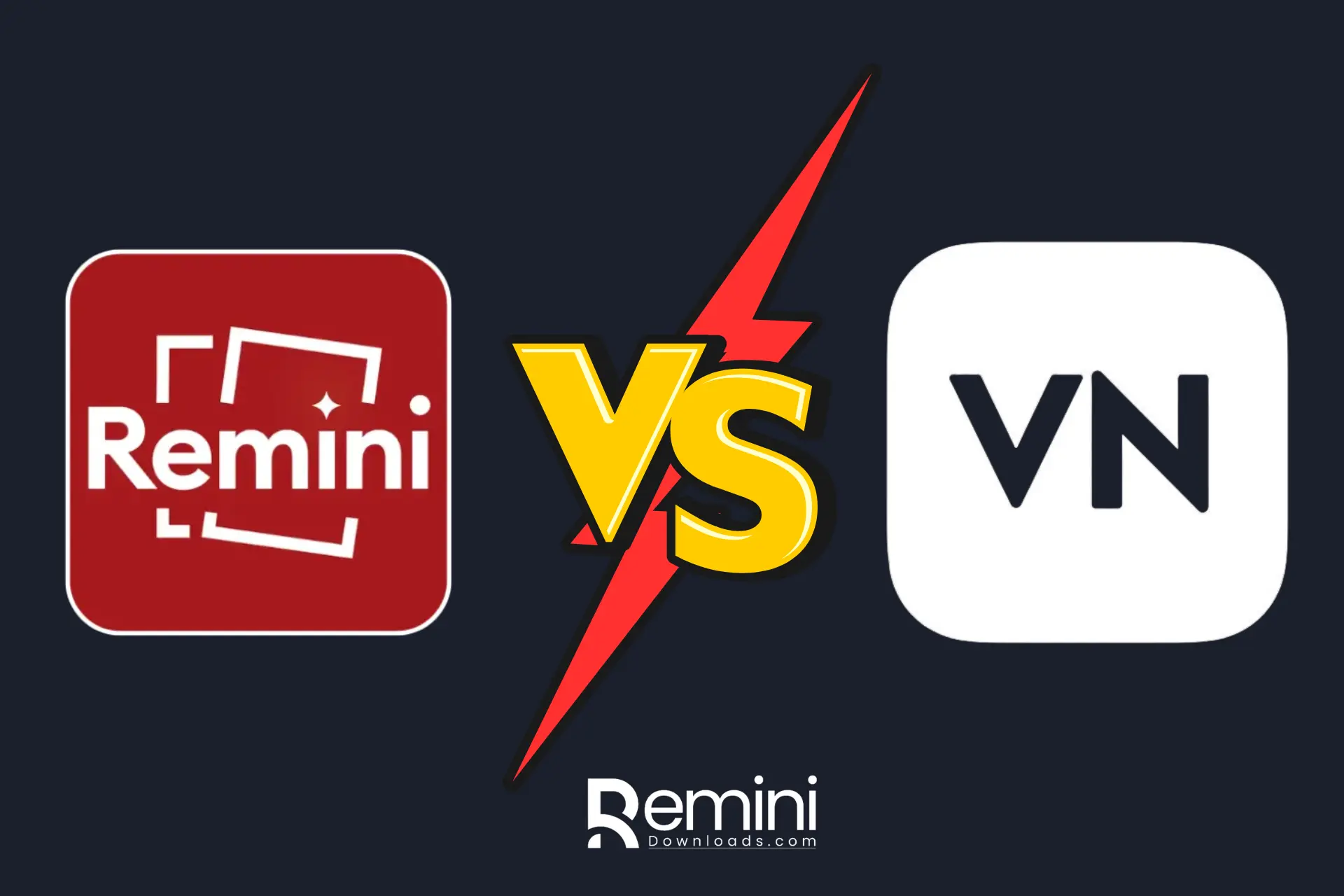 Remini vs VN: Which App is Best for Editing? 1 Remini vs VN