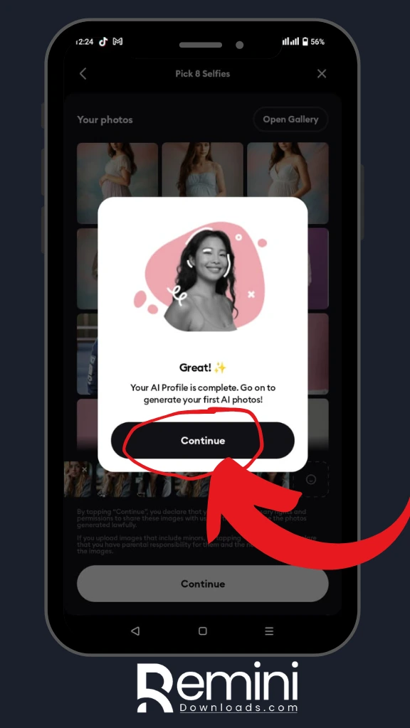 Remini AI Wedding filters