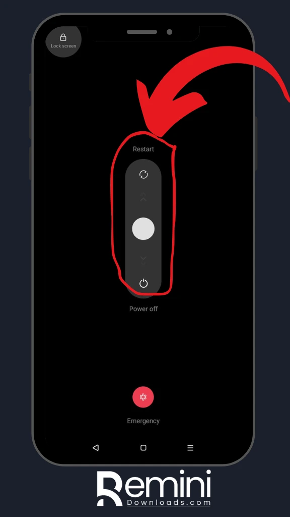 Remini App is Not Working? Here’s How to Fix It Instantly! 7 For Remini APK troubleshoot restart the device to Refresh the system