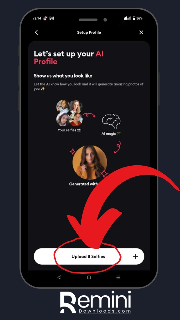 Remini AI Wedding filters