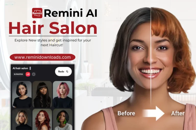 Remini AI Hair salon