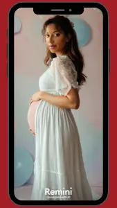 Remini AI Pregnancy filter screenshot 2