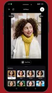 How to Use Remini AI Clay Filter - Step-by-Step User Guide 5 Remini AI clay filter screnshoot 4