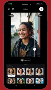 How to Use Remini AI Clay Filter - Step-by-Step User Guide 6 Remini AI clay filter screnshoot 5