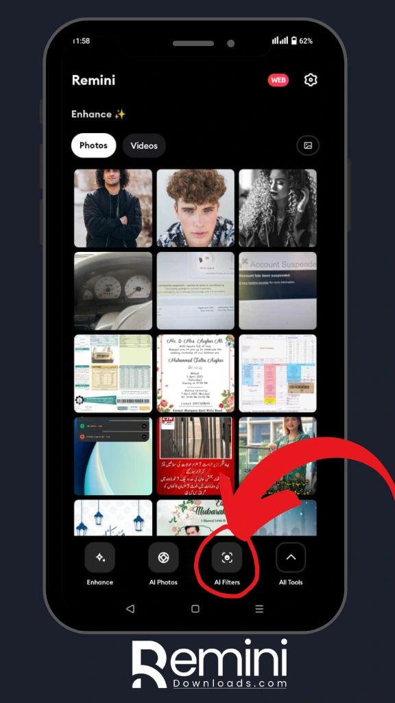 How to Use Remini AI Clay Filter - Step-by-Step User Guide 11 Remini AI filters