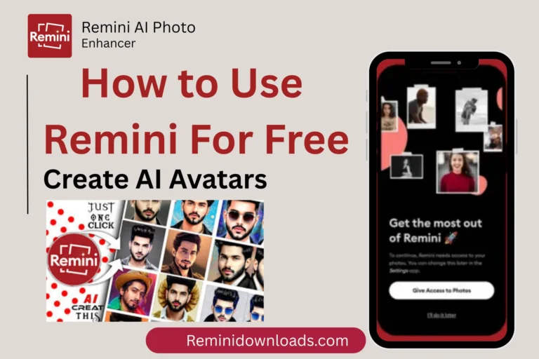How to use remini for free - banner