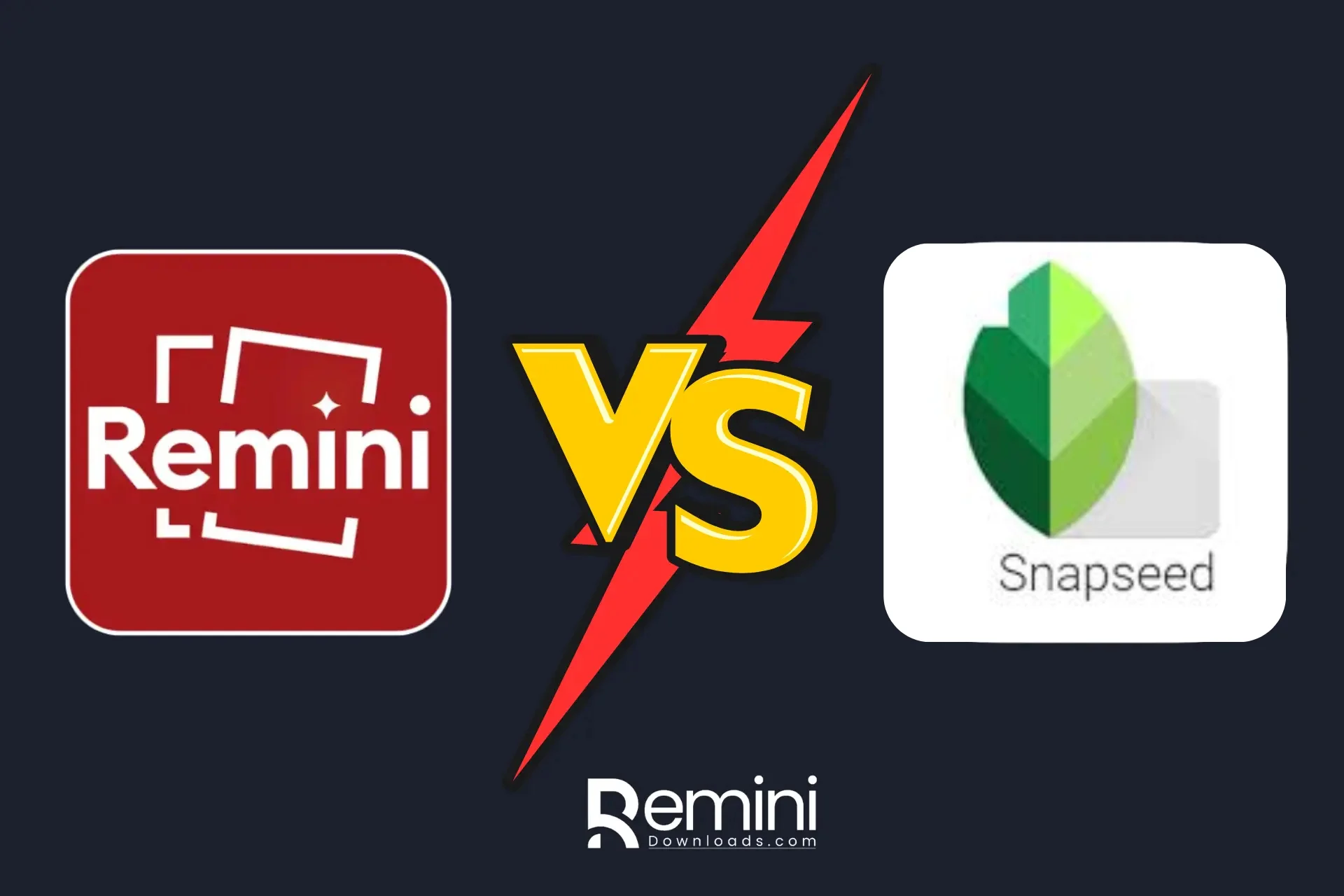 remini vs snapspeed comparison - post banner