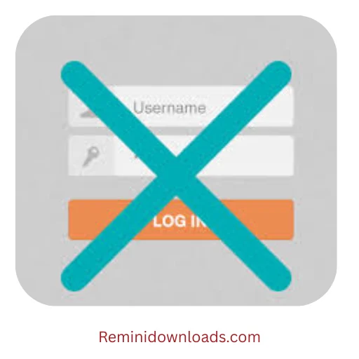 Login not required - logo